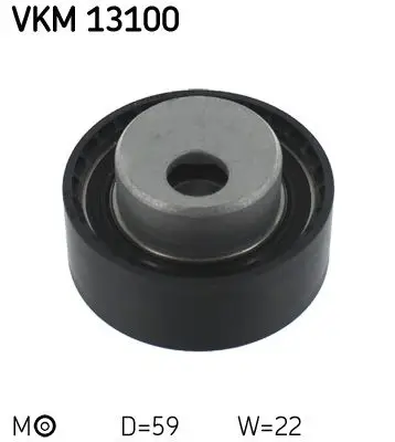 Poulie-Tendeur, Courroie De Distribution SKF VKM 13100